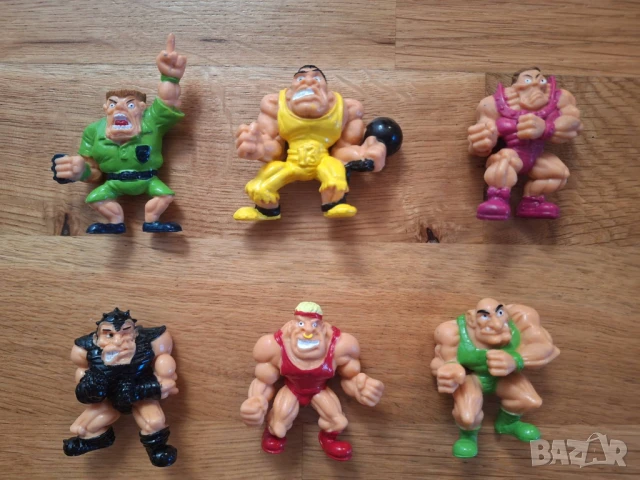 Разбойници / Monster wrestlers in my pocket - редки варианти, снимка 3 - Колекции - 51204499