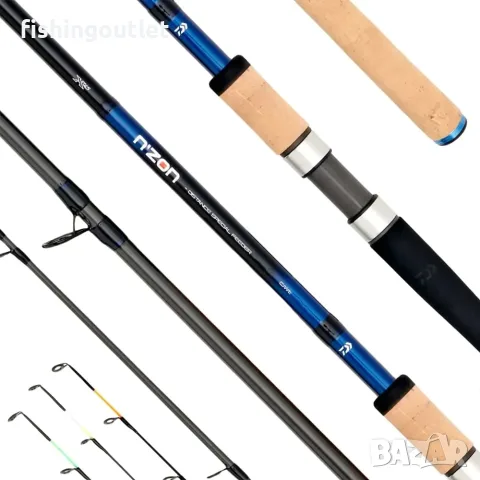 Фидер въдица DAIWA 25 N'zon 2.0 Distance Feeder 12ft 366cm 120g, снимка 2 - Въдици - 56011994