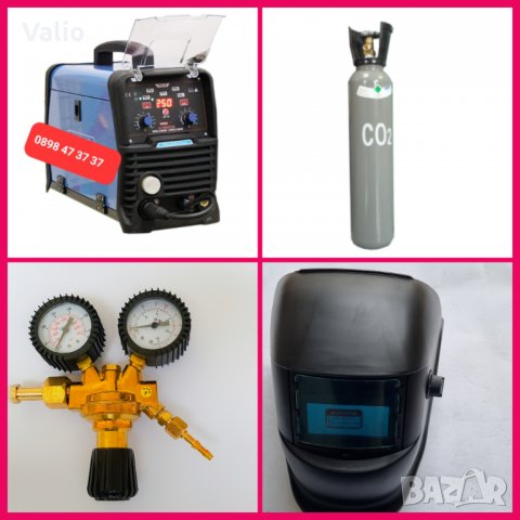 Синергичен телоподаващ апарат с два шланга MIG-250AL за алумини