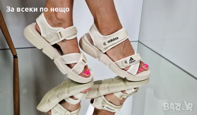 Adidas Дамски Бежови Сандали Адидас от 36 номер до 40 номер Код P480, снимка 3 - Сандали - 50260906