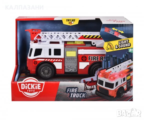 Dickie Пожарна 203302014, снимка 1 - Коли, камиони, мотори, писти - 38817392