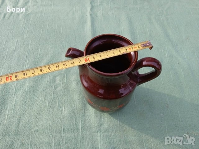 Българска керамична кана, снимка 7 - Аксесоари за кухня - 35875098