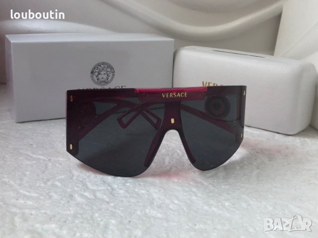 Versace MEDUSA ICON SHIELD слънчеви очила UV 400 защита , снимка 6 - Слънчеви и диоптрични очила - 38808920