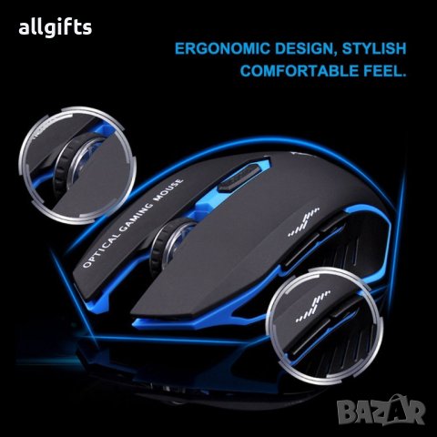 8100 Геймърска wireless клавиатура и мишка, снимка 8 - За дома - 35797191