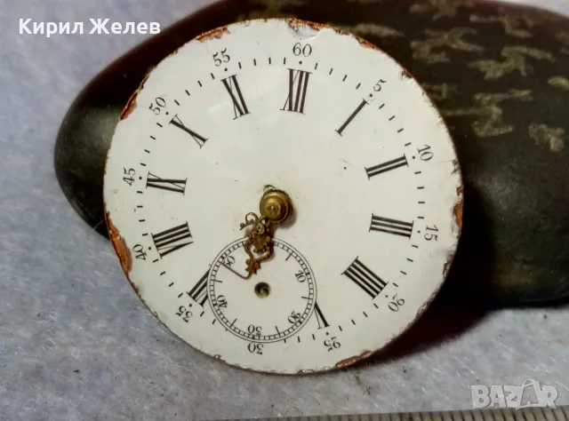 МЕХАНИЗЪМ от РЯДЪК СТАР МАРКОВ КОЛЕКЦИОНЕРСКИ ШВЕЙЦАРСКИ ДЖОБЕН ЧАСОВНИК с РИМСКИ ЦИФЕРБЛАТ 49628, снимка 8 - Антикварни и старинни предмети - 48578792