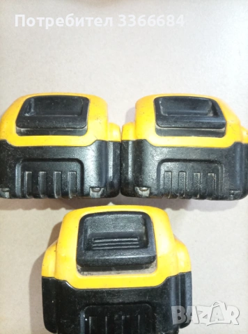 Батерии dewalt 5ah и 4ah, снимка 6 - Батерии, зарядни - 53211240