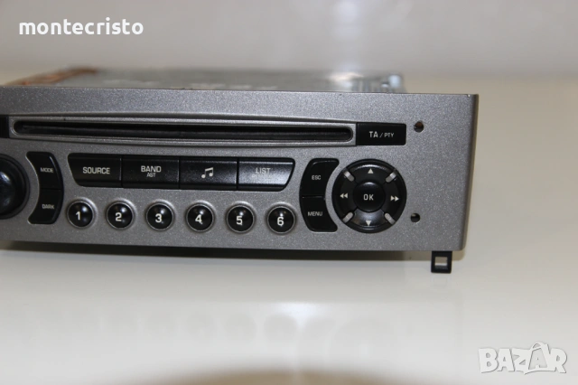 CD Radio Peugeot 308 T7 (2007-2013г.) 96650205XH / 96 650 205 XH / касетофон Пежо 308, снимка 3 - Аксесоари и консумативи - 53641451
