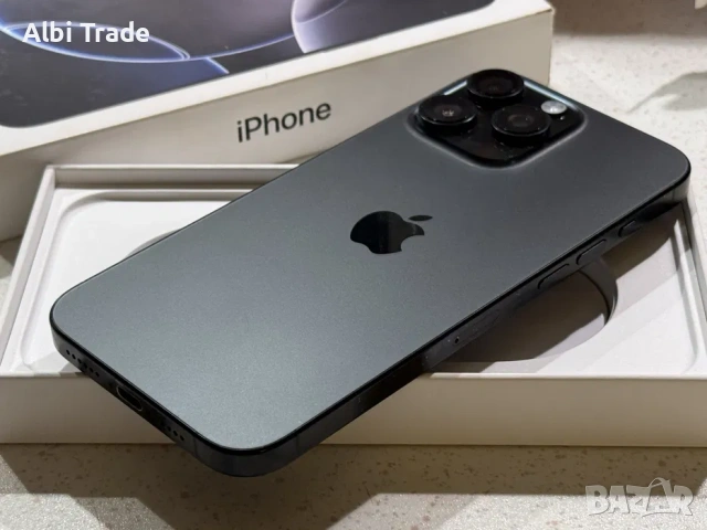 iPhone 16 Pro Max 256GB Black Titanium - 92% Батерия, Като НОВ., снимка 2 - Apple iPhone - 53718616