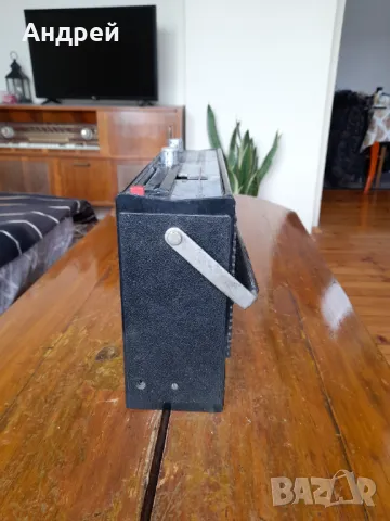 Старо радио,радиокасетофон Респром Октава, снимка 4 - Антикварни и старинни предмети - 48500156