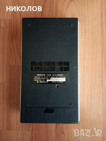 Репортерски касетофон HITACHI , снимка 4 - Радиокасетофони, транзистори - 41900233