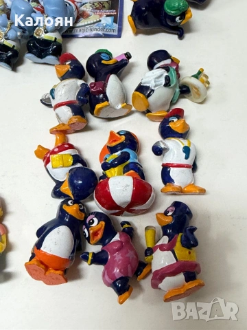 Kinder Surprise играчки лот хипо, пингвини и Симпсън, снимка 2 - Други - 53099716