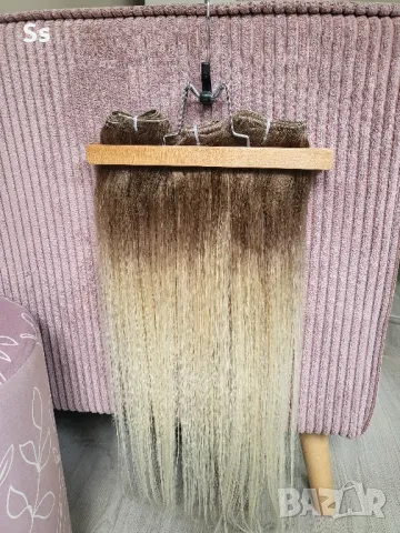 нова естествена коса на треса /рус балеаж /, снимка 3 - Аксесоари за коса - 46190753