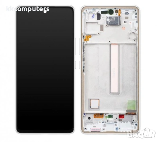 LCD Дисплей за Samsung SM-A536 / A53 / 5G 2022 / GH82-28024D / GH82-28025D / Тъч скрийн / Праскова /