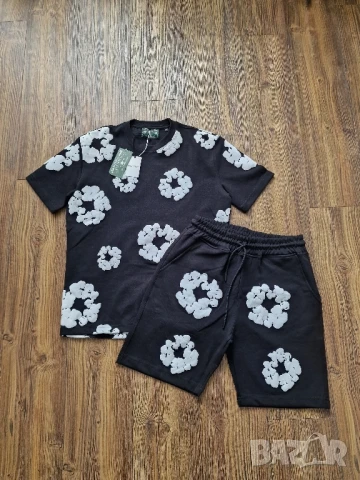 Мъжка екип къси панталони и тениска DENIM TEARS 
Размери М, L , XL , 2XL 