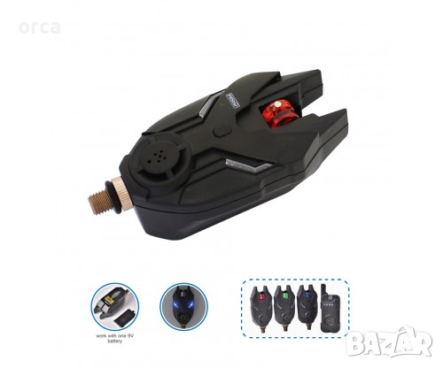 Комплект сигнализатори за шаран - аларми FILSTAR 24, снимка 3 - Такъми - 36316488