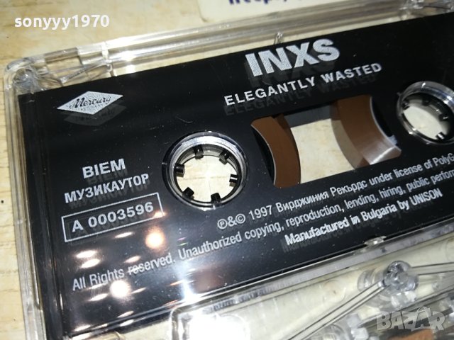 INEXS BIEM МУЗИКАУТОР-КАСЕТА 1707231125, снимка 13 - Аудио касети - 41572616
