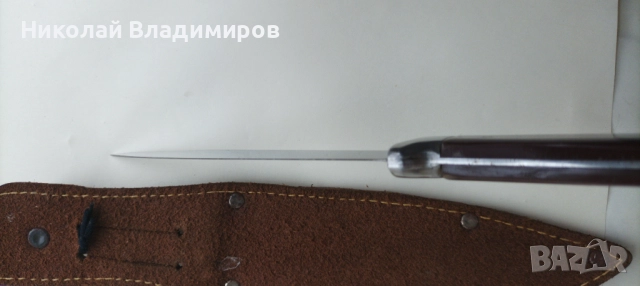 Нож Велико Търново стар като нов запазен , снимка 8 - Ловно оръжие - 52789289
