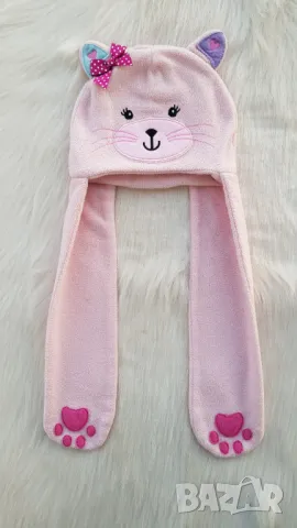 Бебешка шапка шалче 2в1  размер 6-12 месеца , снимка 13 - Бебешки шапки - 47785151