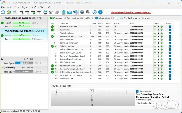 Преносим хард диск WD Element 4TB на 2 дена работа, снимка 6 - Външни хард дискове - 56189045