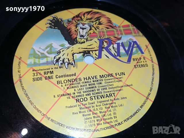 SOLD-ROD STEWART-ENGLAND 0903221644, снимка 12 - Грамофонни плочи - 36047805