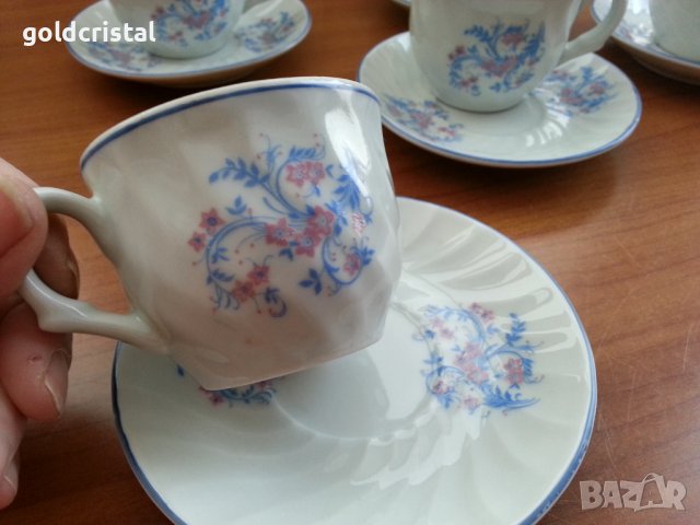 Стар български порцелан чаши за кафе , снимка 5 - Антикварни и старинни предмети - 40061874