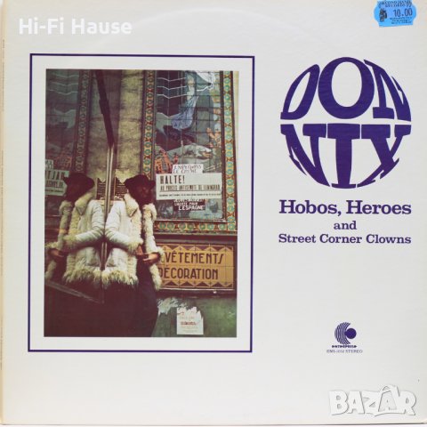 Don Nix ‎– Hobos, Heroes And Street Corner Clowns-Грамофонна плоча - LP 12”, снимка 1 - Грамофонни плочи - 39636079