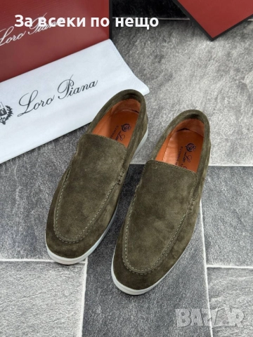 Loro Piana Мъжки Обувки Естествена Кожа Лоро Пиана Код E828, снимка 8 - Ежедневни обувки - 51477802