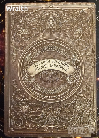 Готически тефтер с твърди корици, снимка 2 - Други - 52826889