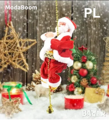 Катерещ се Дядо Коледа по въже, снимка 2 - Други стоки за дома - 48101983