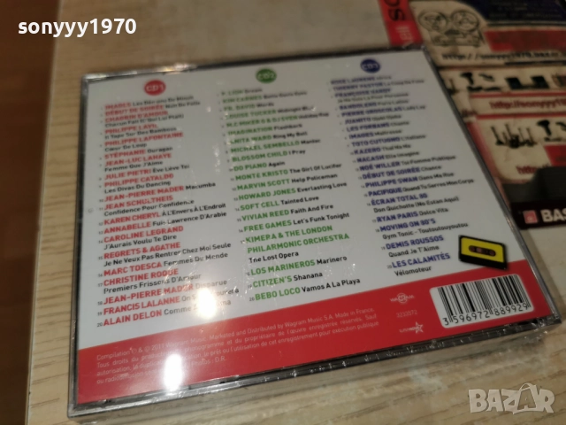 ANNEES 80 3CD-ВНОС FRANCE ТРИ ДИСКА ЗА 45ЛВ КОЛЕДНО  1912250749, снимка 6 - CD дискове - 52844261