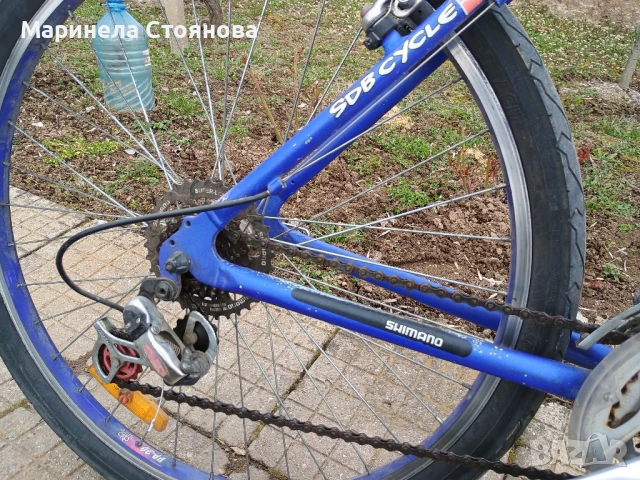 Велосипед, алуминиев, 26 инча , снимка 5 - Велосипеди - 50682115