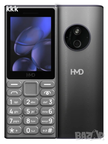 Мобилен телефон HMD 110 4G TITANIUM
