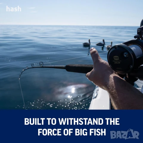 Макара за конвенционален риболов PENN Squall II Level Wind, снимка 4 - Такъми - 50877646