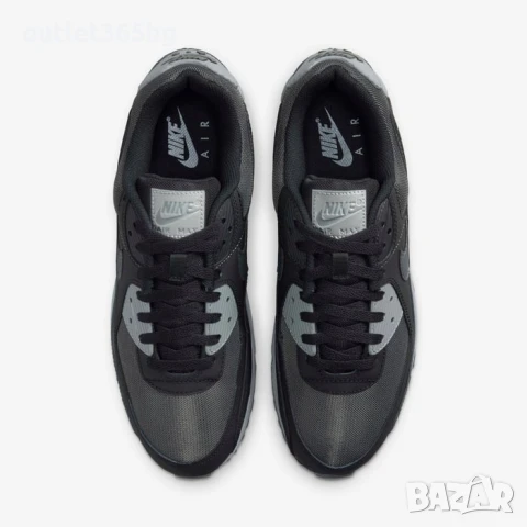 Nike - Air Max 90 номер 38.5 дамски черни Оригинал Код 5703, снимка 2 - Маратонки - 50585743