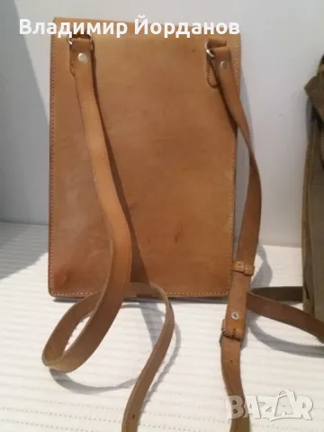 офицерска полева чанта от телешка кожа, снимка 4 - Други ценни предмети - 48882554