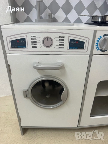 Детска дървена кухня с реалистични звуци и светлини - 91 x 30 x 102 см COSTWAY, снимка 7 - Други - 53522701