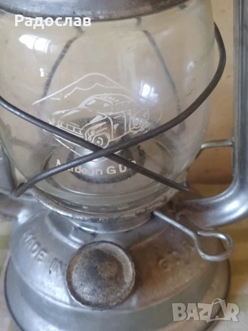 стара германска керосинова / газена лампа , снимка 3 - Декорация за дома - 51315140