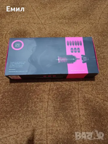 Комплект четки и щипки за коса