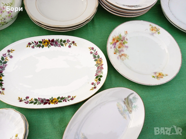 Порцелан български 20 части, снимка 4 - Чинии - 36277256