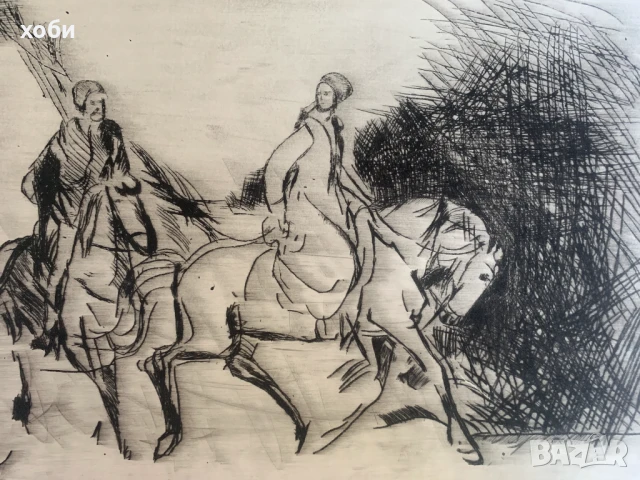 картина офорт , снимка 3 - Картини - 51151999