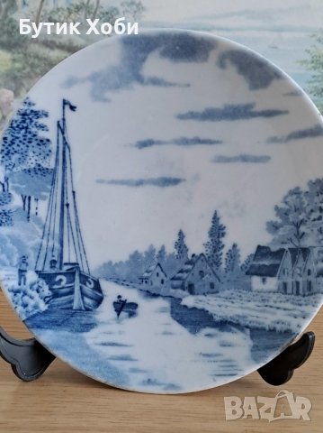 Декоративна чинийка Delft, снимка 2 - Антикварни и старинни предмети - 41226125