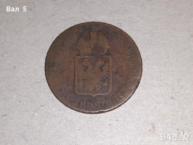 1 кройцер 1816 г . Австрия  , снимка 2 - Нумизматика и бонистика - 55842638