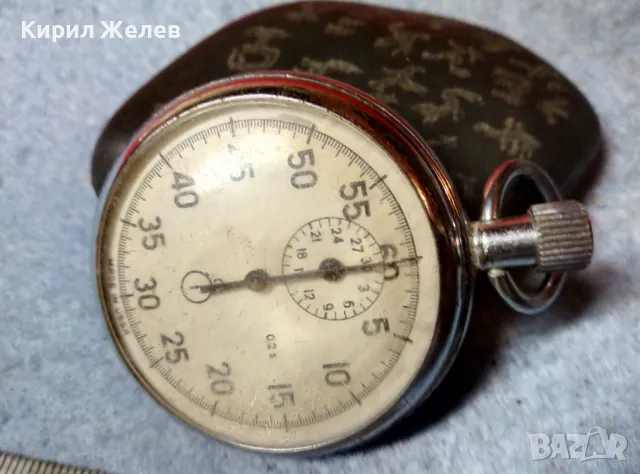 Стар РУСКИ ХРОНОМЕТЪР СЕКУНДОМЕР 15 КАМЪКА MADE in USSR РЯДЪК 1985г. СССР За КОЛЕКЦИЯ 478081, снимка 12 - Антикварни и старинни предмети - 48288568