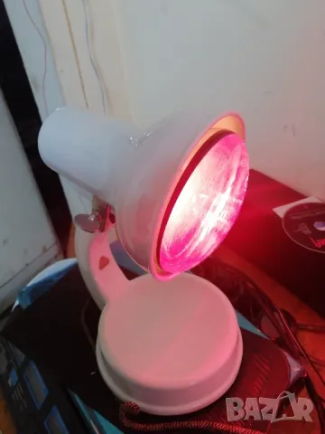 Ретро, порцеланова инфрачервена лампа. , снимка 8 - Антикварни и старинни предмети - 47924016