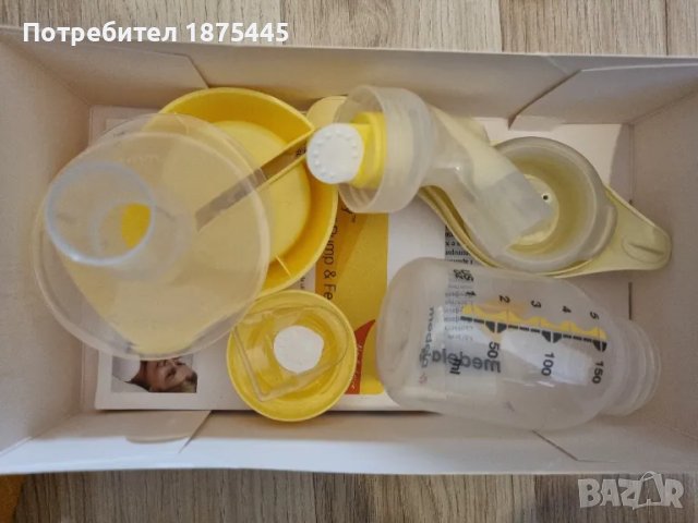 Medela Двуфазна ръчна помпа за кърма  - Medela Harmony, снимка 2 - Помпи за кърма - 48465886