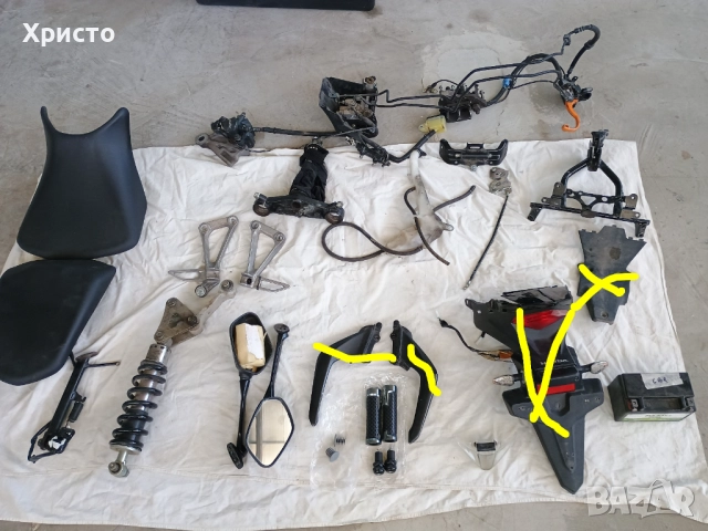 Хонда cbr 500 r на части 