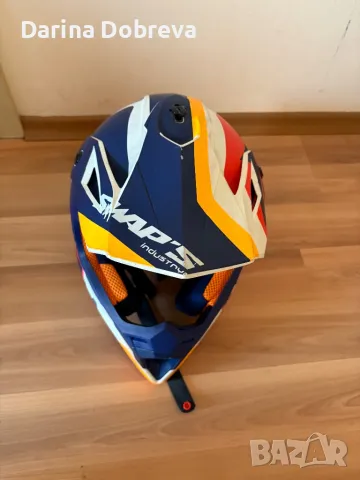 Каска за мотор SWAPS Casque Cross Adulte Blur S818, снимка 8 - Аксесоари и консумативи - 50087860