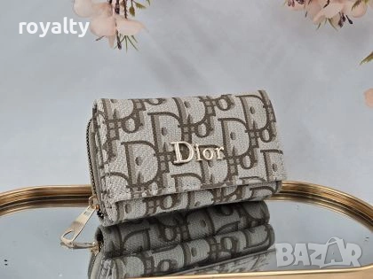 Christian Dior Ново Дамско Кожено Портмоне 