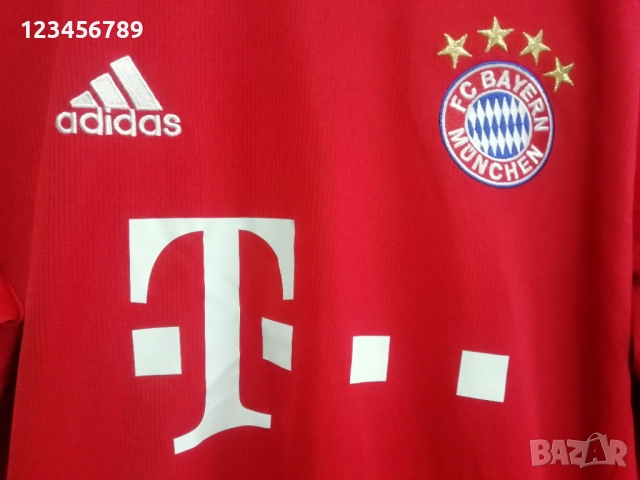 Bayern Munich Thomas Muller 2015 2016 Home Adidas Long Sleeve оригинална тениска фланелка Байерн L/S, снимка 4 - Тениски - 52619586