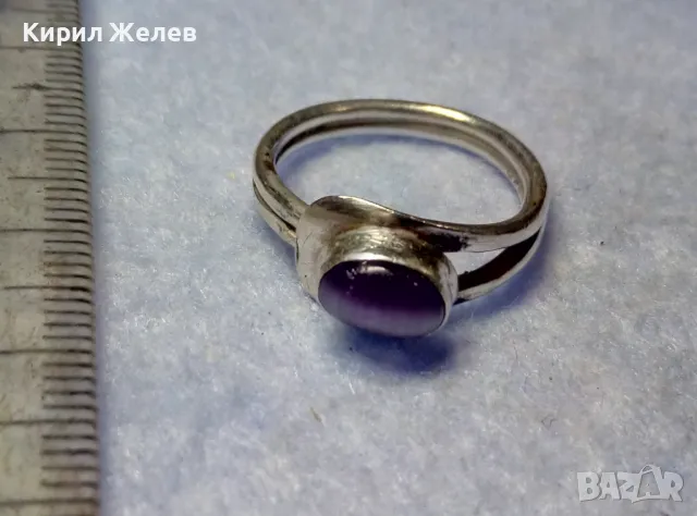 КРАСИВ РЕТРО АРТ СКЪПОЦЕНЕН СРЕБЪРЕН ПРЪСТЕН СРЕБРО 925 МАЙСТОРСКА ИЗРАБОТКА 47477, снимка 2 - Пръстени - 50354719